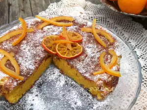 Tarta de naranja con almendras (sin gluten)