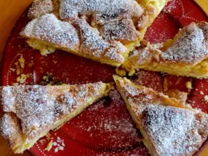 Tarta ligera de manzana sin gluten