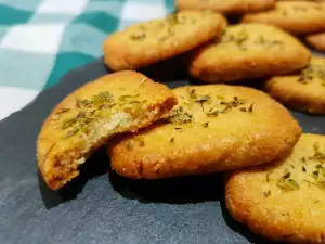 Galletas saladas con requesón (sin gluten)