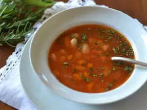 Potaje de alubias con especias mediterráneas