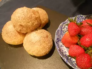 Rosquillas horneadas (Bombolini al forno)