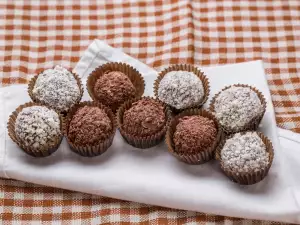 Trufas de chocolate italianas