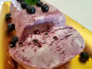 Semifreddo de arándanos