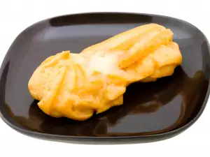 Éclairs con crema pastelera