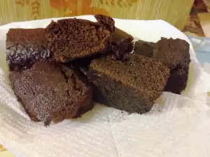 Brownies con calabacín