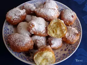 Buñuelos que se voltean solos