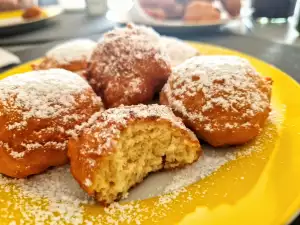 Buñuelos de queso quark