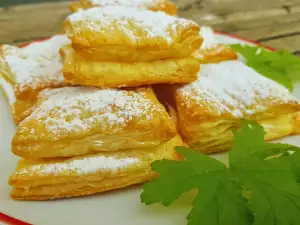 Miguelitos con Crema Pastelera