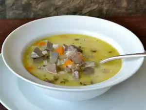 Sopa blanca de cordero