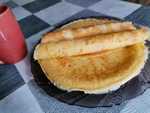 Crepes con harina de maíz