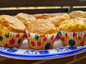 Muffins salados de zanahoria y queso