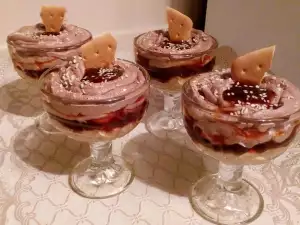 Postre en vasitos listo en 20 minutos