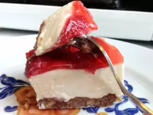 Cheesecake de fresas rápido en 20 minutos