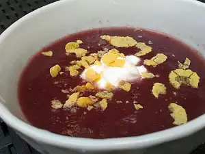 Sopa de cerezas