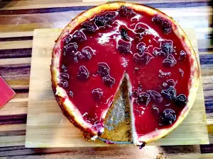 Irresistible Cheesecake con Cerezas y Queso Crema