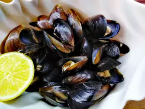 Mejillones con cerveza y mantequilla