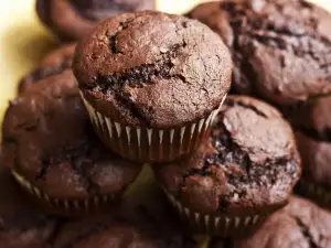 Muffins de chocolate y leche