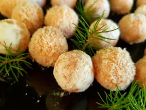 Trufas de Naranja Navideñas