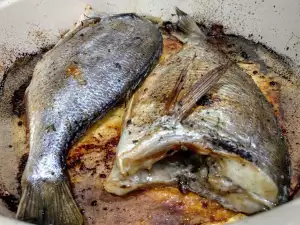 Dorada al horno con especias