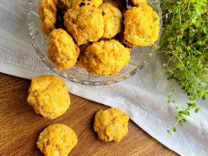 Bolitas saladas con requesón