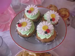 Cupcake con chocolate y mascarpone