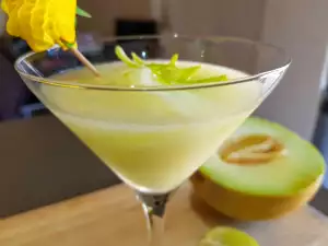 Daiquirí de verano con melón