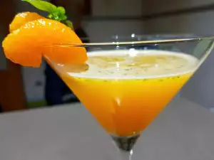 Daiquiri de mandarina y menta