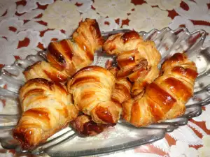 Croissants hojaldrados caseros