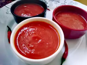 Salsa para platos de verdura