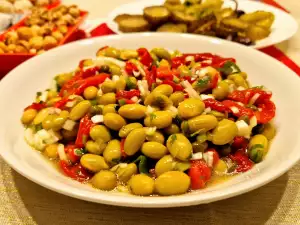 Ensalada de edamame