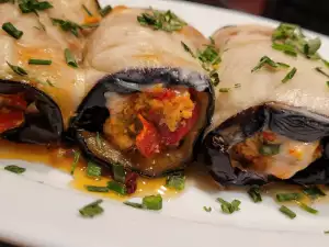 Rollitos de berenjena al estilo italiano