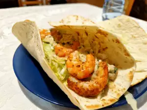 Fajitas de Gambas