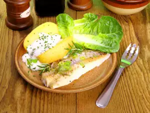 Pescado blanco marinado