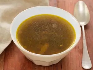 Caldo de champiñones