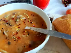 Sopa de champiñones clásica