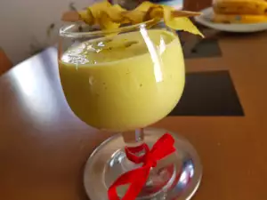 Gazpacho de mango y pepino