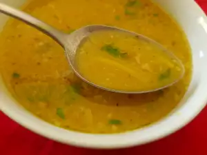 Sopa de ajo francesa