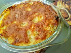 Gratinado de coliflor y queso