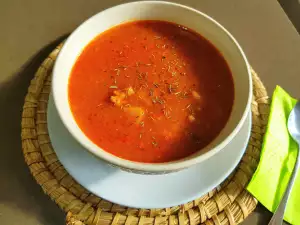 Sopa de solomillo de cerdo