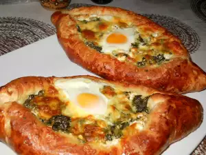 Khachapuri con acedera