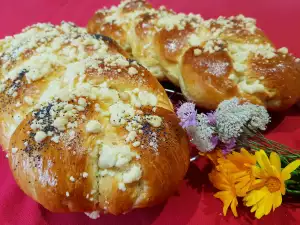 Pan trenzado judío Challah (Jalá)