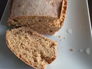 Pan de trigo escaña sin amasar