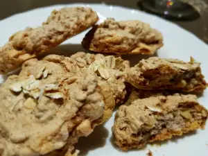 Galletas crujientes saludables con avena