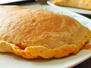 Calzone Margarita con huevo