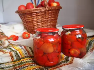 Pimientos morrón en escabeche