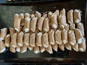 Cannoli con queso