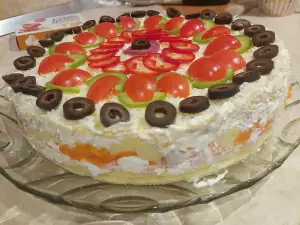 Pastel de patata para fiestas y celebraciones