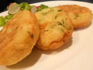 Croquetas de patata con parmesano y ricotta