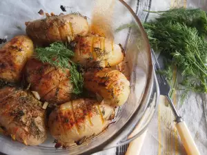 Patatas de guarnición al horno con pimentón ahumado