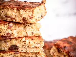 Bizcocho de calabaza con avena y nueces